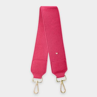 Pink Bailey Short Vegan Leather Strap
