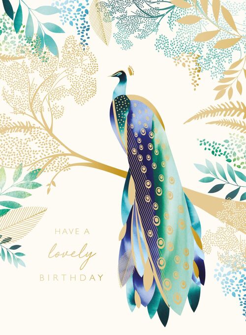 Aloha Peacock - Lovely Birthday