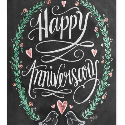 Lily & Val - Anniversary Card