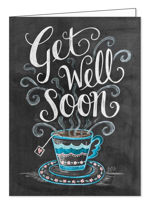 Lily & Val - Get Well Soon Card