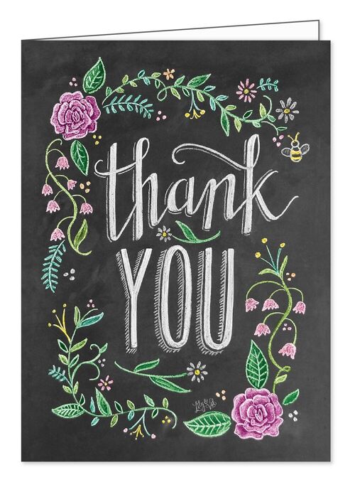 Lily & Val - Thank You Card