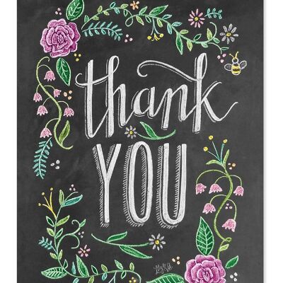 Lily & Val - Thank You Card
