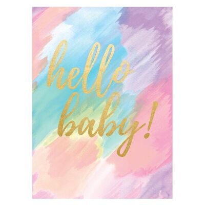 Tropical - New Baby Card