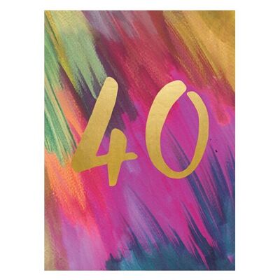 Carte d'anniversaire tropicale -40