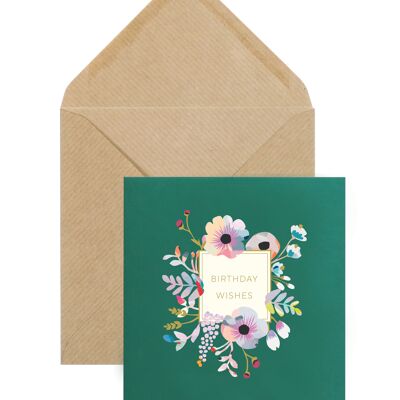 Secret Garden - Birthday Card