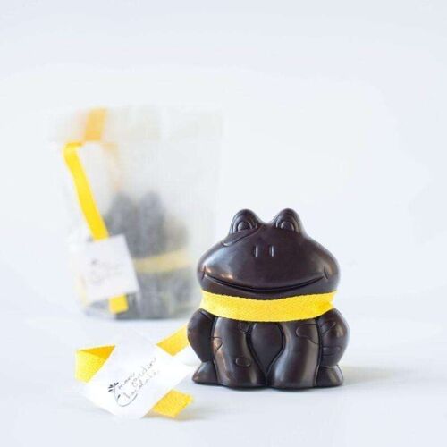 Grenouille chocolat noir