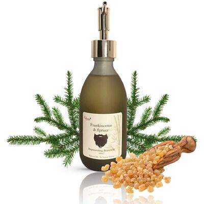 Frankincense and Spruce Beard Oil - 300ml Bottle