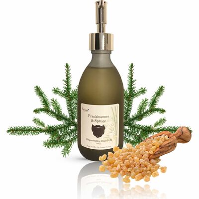 Frankincense and Spruce Beard Oil - 300ml Bottle