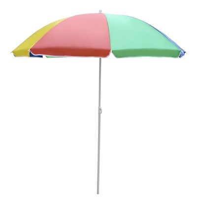 Wikinger parasol, Hawaiian parasol, beach parasol, party parasol, garden parasol in different colors, 4 models (garden parasol/Ø160cm/colorful)