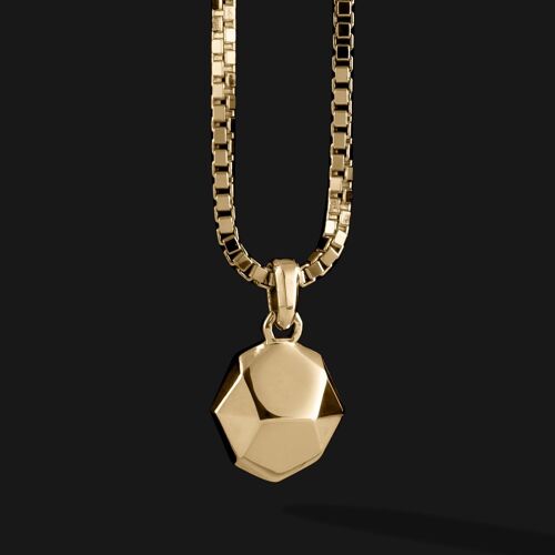 Geom Gold Vermeil Pendant #2