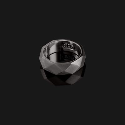 Black Gold Geom Ring #2