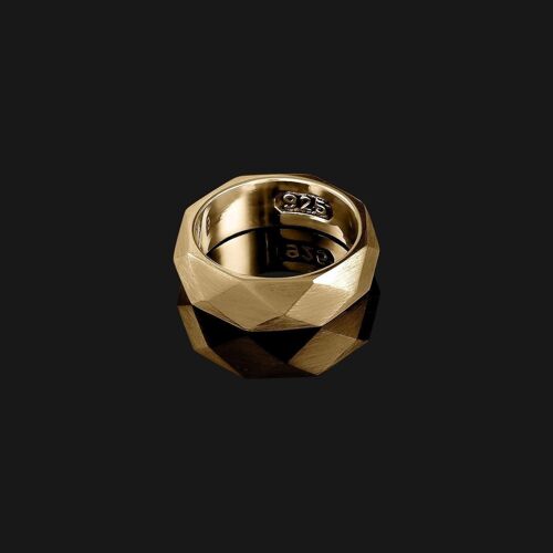 Gold Vermeil Geom Ring #2