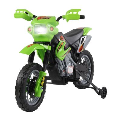 Wikinger moto pour enfants moto électrique pour enfants poussette voiture électrique véhicule pour enfants quad quad électrique quad pour enfants moto électrique vert + noir