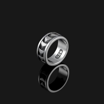 925 Sterling Silber Kudos-Ring #2