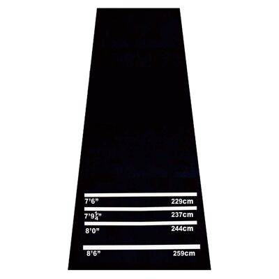 Wikinger dart mat, rubber mat, dart accessories for steel darts, soft darts, carpet, rubber, non-slip