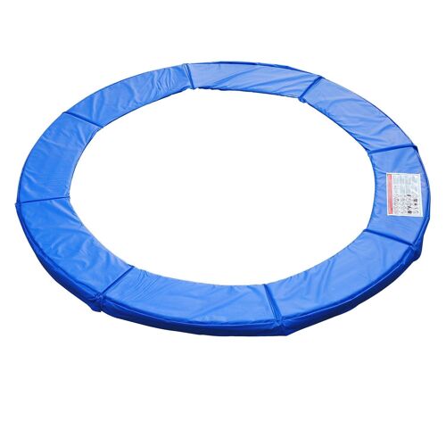 Wikinger trampoline edge cover safety net weather tarpaulin ladder 8ft 10ft 12ft 15ft edge cover: Ø 305cm-blue (trampoline not included)