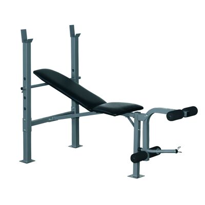 Wikinger Banc de musculation multifonction Banc d'entraînement Centrale électrique Banc incliné Station de fitness Appareil de fitness Acier 165 x 68 x 114 cm