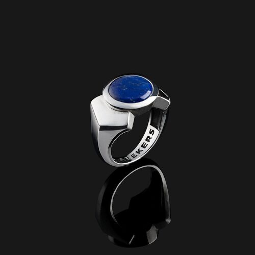 Kudos 925 Sterling Silver & Lapis Lazuli Ring