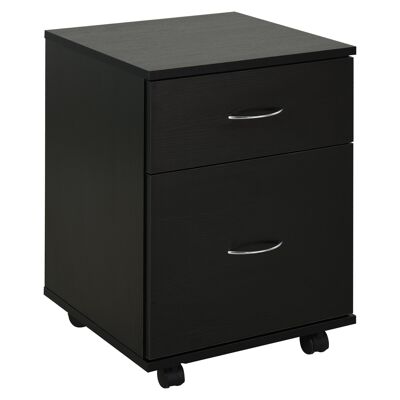Wikinger chest of drawers on wheels 58cm black