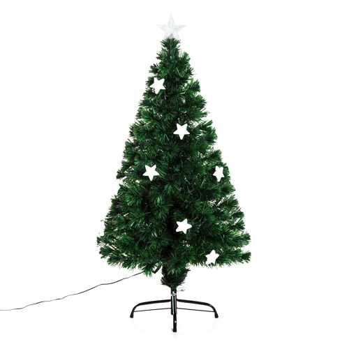 Wikinger LED Christmas tree artificial Christmas tree Fir tree artificial tree with 16 LED lamps 120 cm
