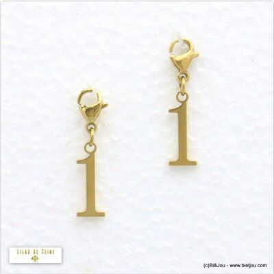 2 charms number one charm 1 steel 0620548