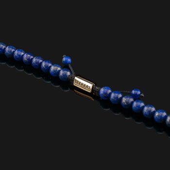 Bracelet Essentiel Or Vermeil & Lapis Lazuli 2 2