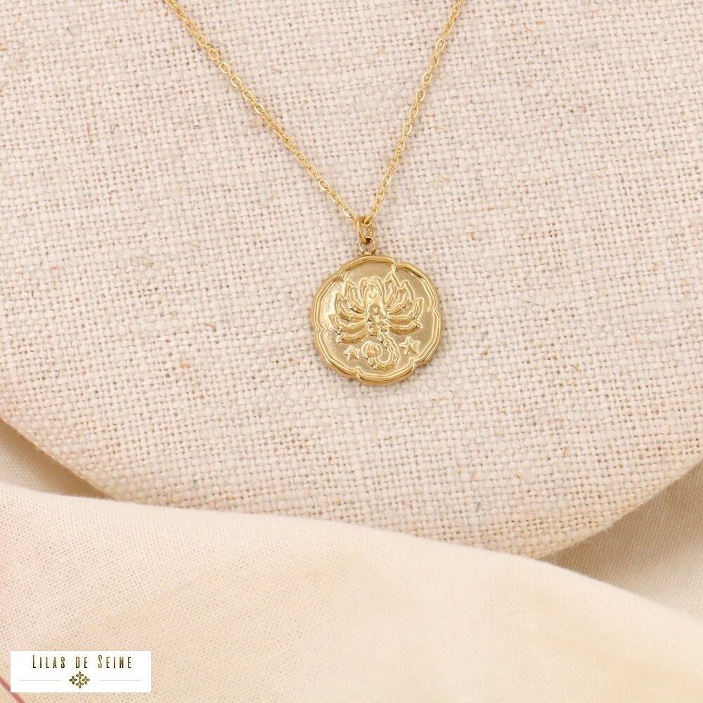 Skorpion Sternzeichen Halskette Stahl 0123176