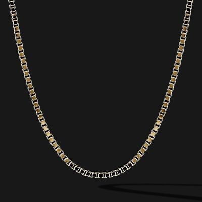 Box Gold Vermeil Chain