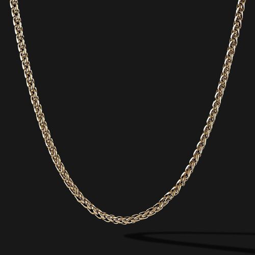 Wheat Gold Vermeil Chain