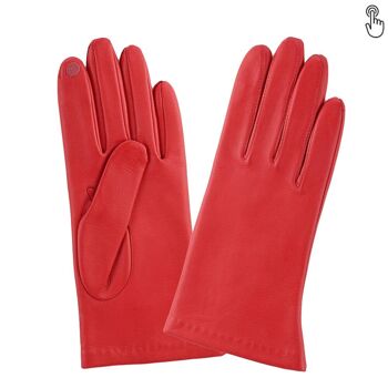 Gants cuir agneau-100% soie-Tactile-21001ST 4