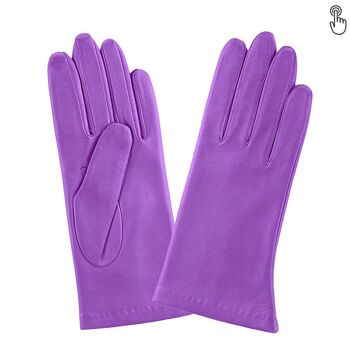 Gants cuir agneau-100% soie-Tactile-21001ST 7