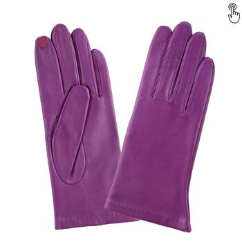 Gants cuir agneau-100% soie-Tactile-21001ST 14