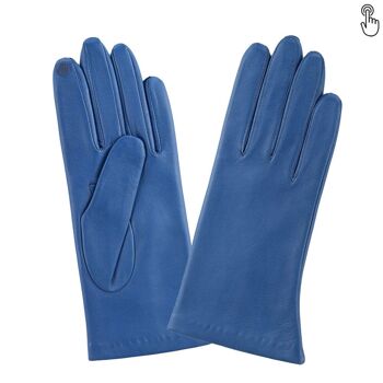 Gants cuir agneau-100% soie-Tactile-21001ST 36