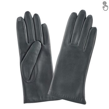 Gants cuir agneau-100% soie-Tactile-21001ST 63