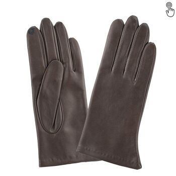 Gants cuir agneau-100% soie-Tactile-21001ST 68