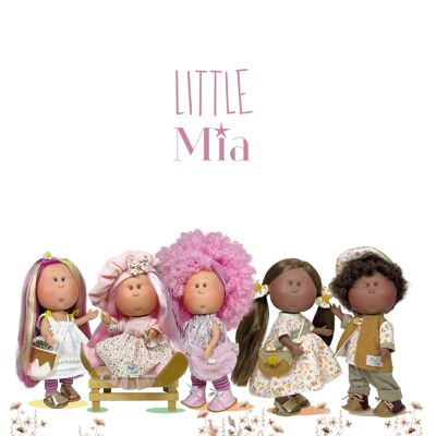 MUÑECA LITTLE  MIA DISLPLAY 8 UNI