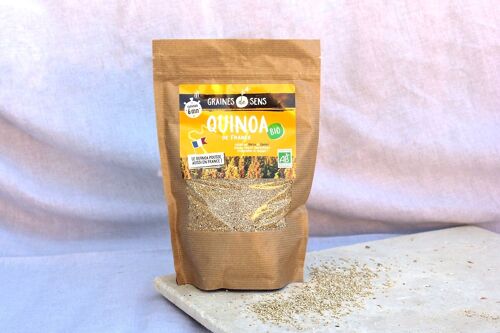 PROMO DDM COURTE - Quinoa Blanc cuisson 6min BIO origine France - 500g