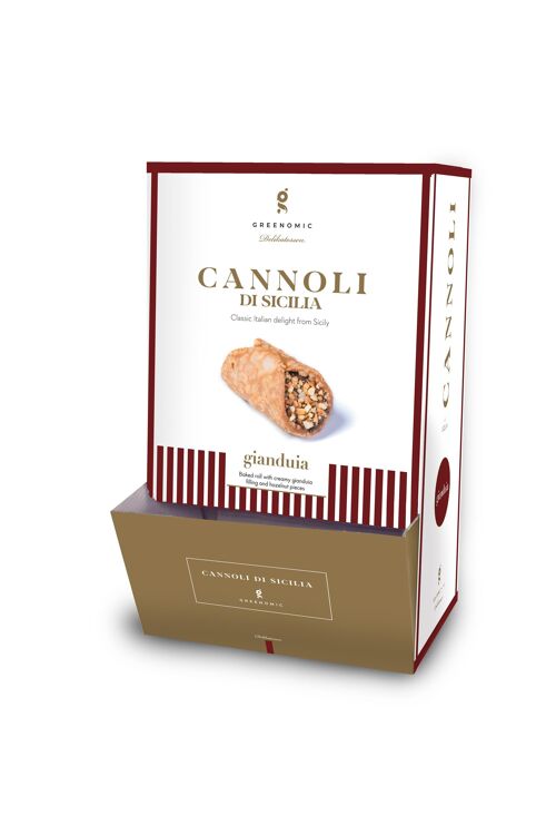 CANNOLI DI SICILIA GIANDUIA DISPLAY 56 STK.