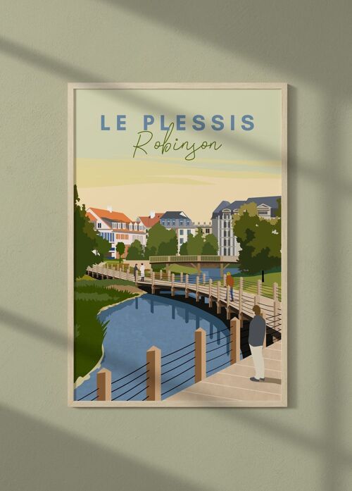 Affiche ville Le Plessis-Robinson
