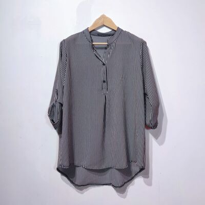 LINA STRIPED 100 SHIRT