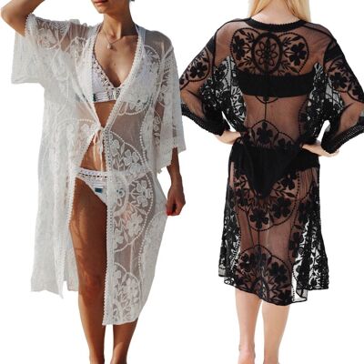 Spitzen Kimono “Sizilien”