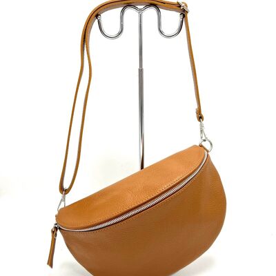 Genuine leather crossbody bag, for women, Made in Italy, art. 112452