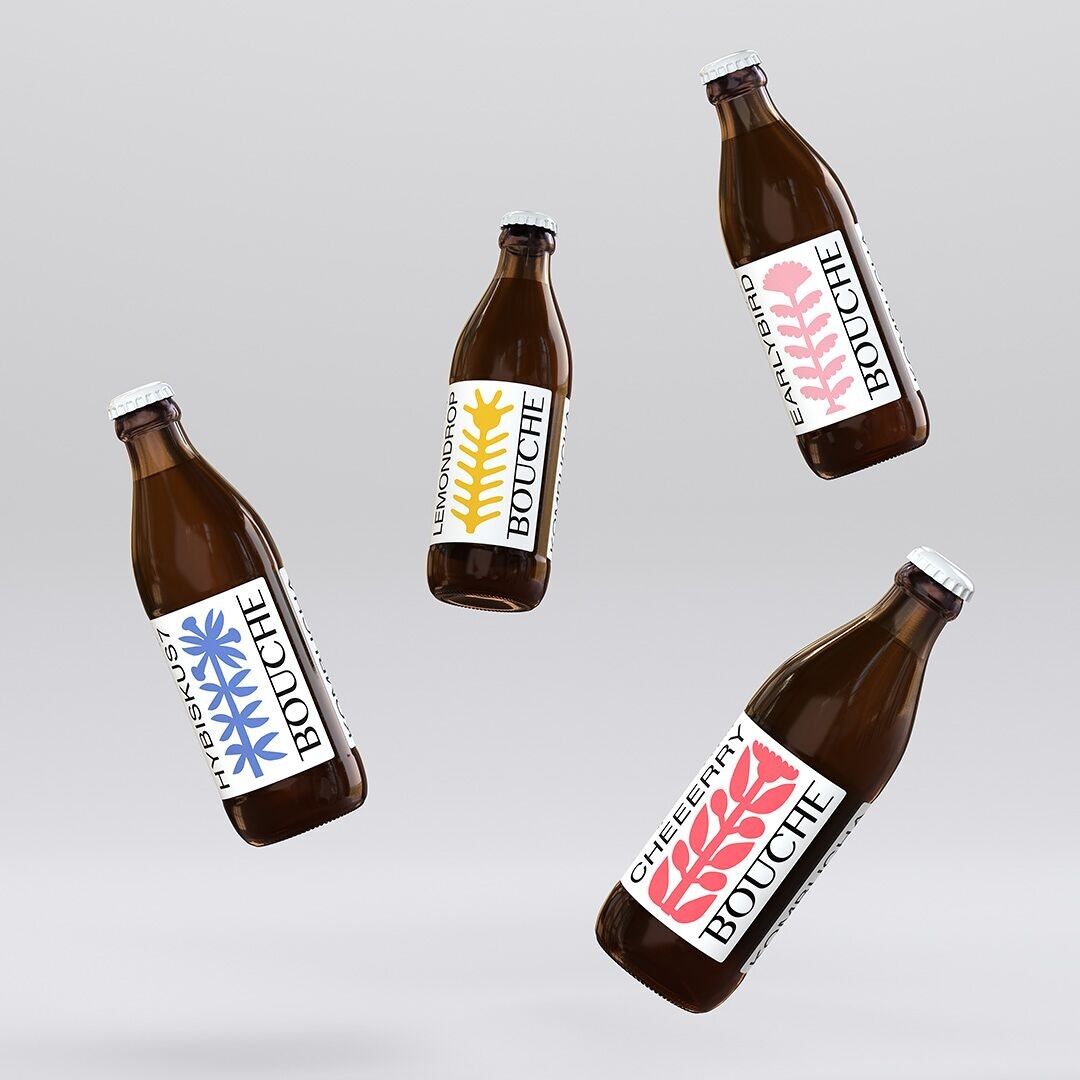 FÊTE DE LA BOUCHE • 12 x 0,33 • KOMBUCHA MIX