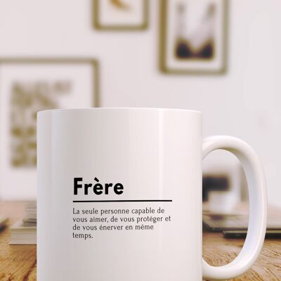 Taza Definición de hermano