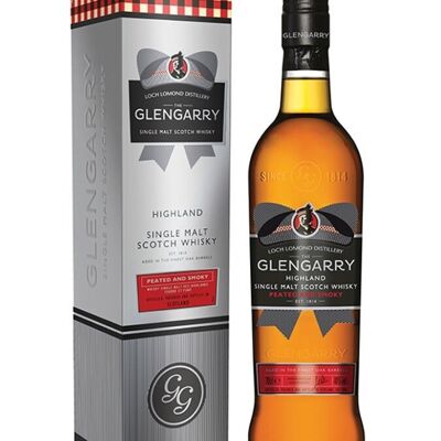 Whisky escocés Glengarry con turba y ahumado - 40%
