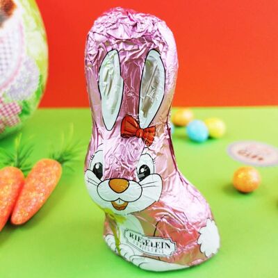 Easter Chocolate - Milk Chocolate Bunny (32 g) - Pink