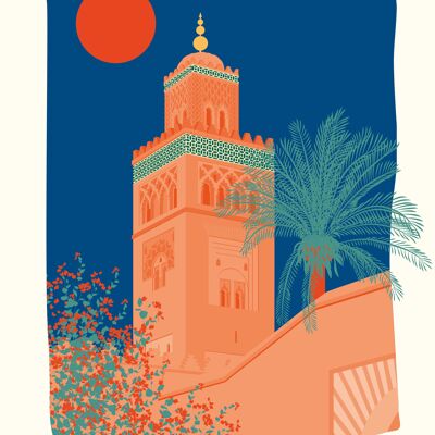 Poster MARRAKECH La Koutoubia