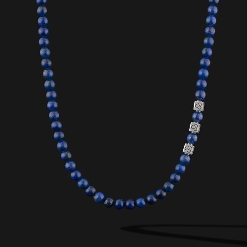 Essential 925 Sterling Silver & Lapis Lazuli Bracelet 2