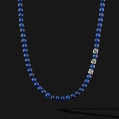Bracelet Essentiel Argent 925 & Lapis Lazuli 2