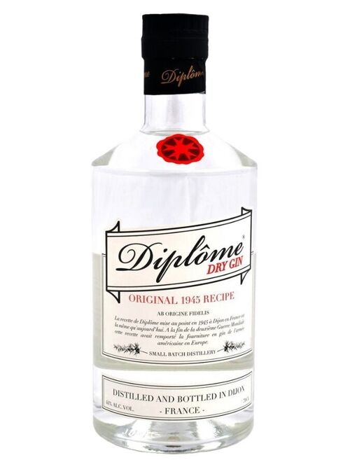 Diplôme Dry Gin - 44%
